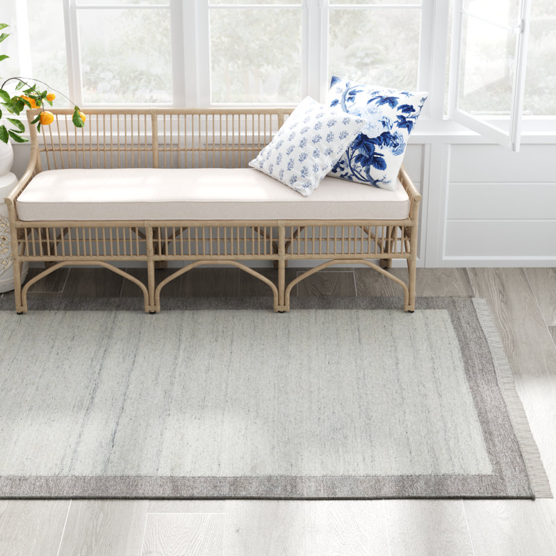 Kaylee Hand Tufted Wool Area Rug , Rectangle 7'9" x 9'9"