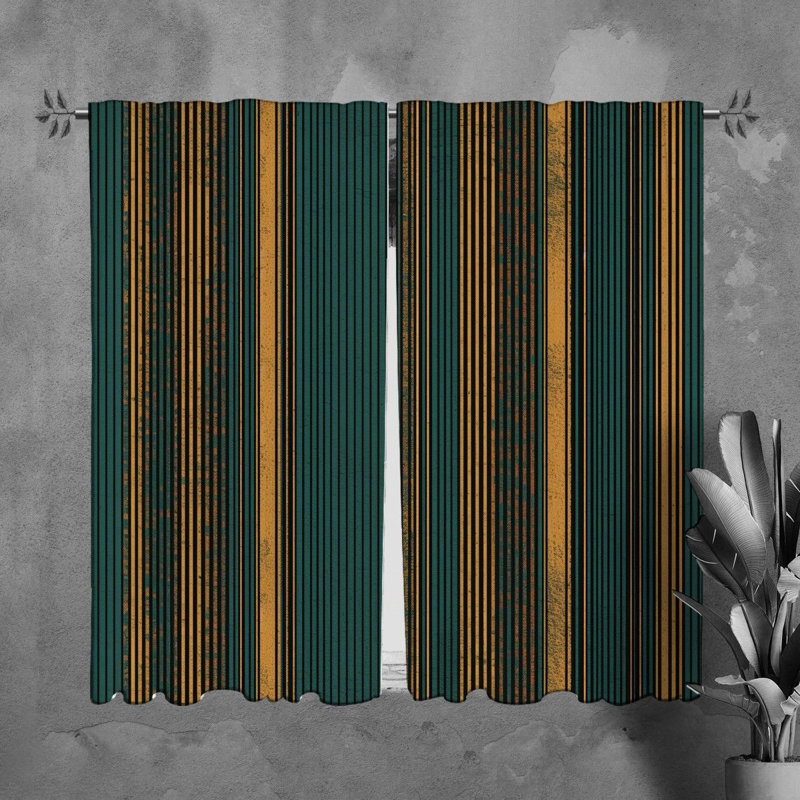 Tashiana Room Darkening Curtain Pair, 20" W x 82" L