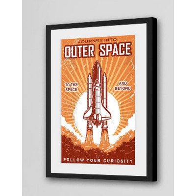 Outer Space - Print on Canvas