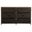 Commode 6 tiroirs avec grands tiroirs en tissu-1438676009