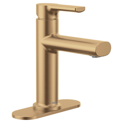 Robinet de salle de bain monotrou avec drain Moen Meena