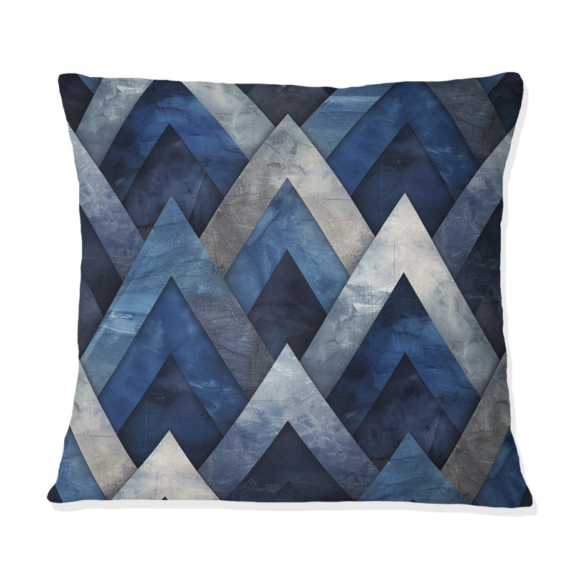 Coussin Blue I, H 18 po x l 18 po