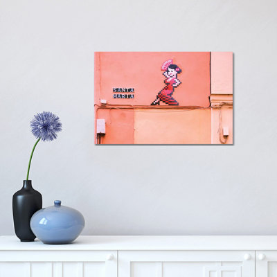 Maria is Dancing Flamenco 1 Piece Wrapped Canvas Painting