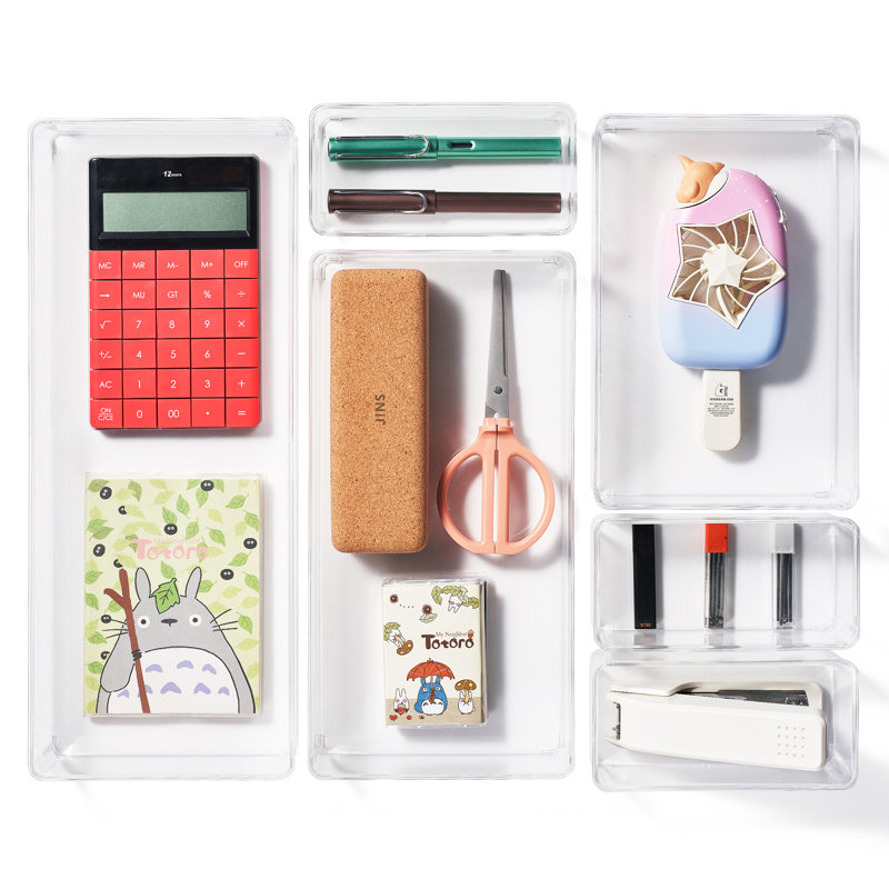 Ensemble de 6 tiroirs de bureau de bureau Sorbus