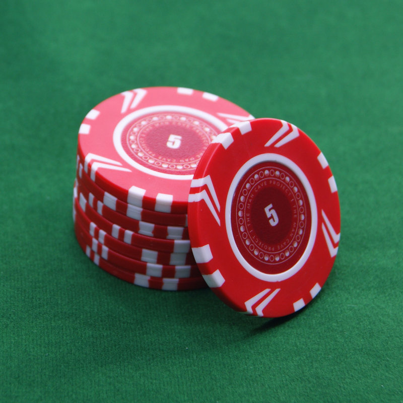 The Man Cave Project Plastic Poker Chips