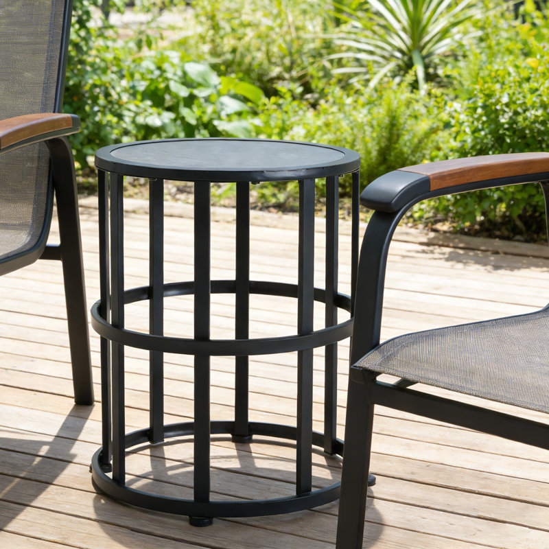 Table d'appoint en pierre / béton Hargraves