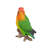 Parrots on Branch Statue