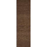 James Hand Tufted Wool Solid Color Area Rug in Brown