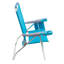 Chaise de plage inclinable à 4 positions