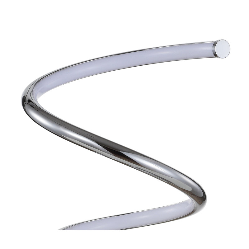 Lampe de table 20 po Vannucci, Chrome