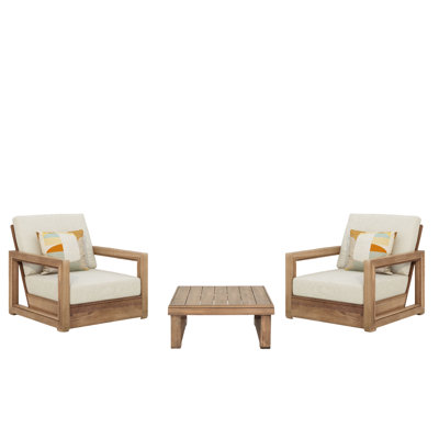 Donnie 2 Piece Seating Group with Cushions