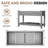 High-Density Polyethylene Elevated Planter-428315759