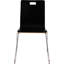 Chaise empilable Bushwick, siège en contreplaqué cintré avec finition stratifiée-127889632-127889634
