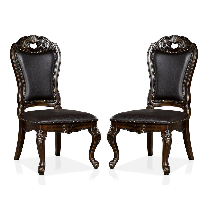 Ardmore 20'' H Faux Leather Upholstered Side Chair