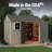 Avondale Wood Storage Shed 10 ft. W X 8 ft. D (Professional Installation Available)-113449374