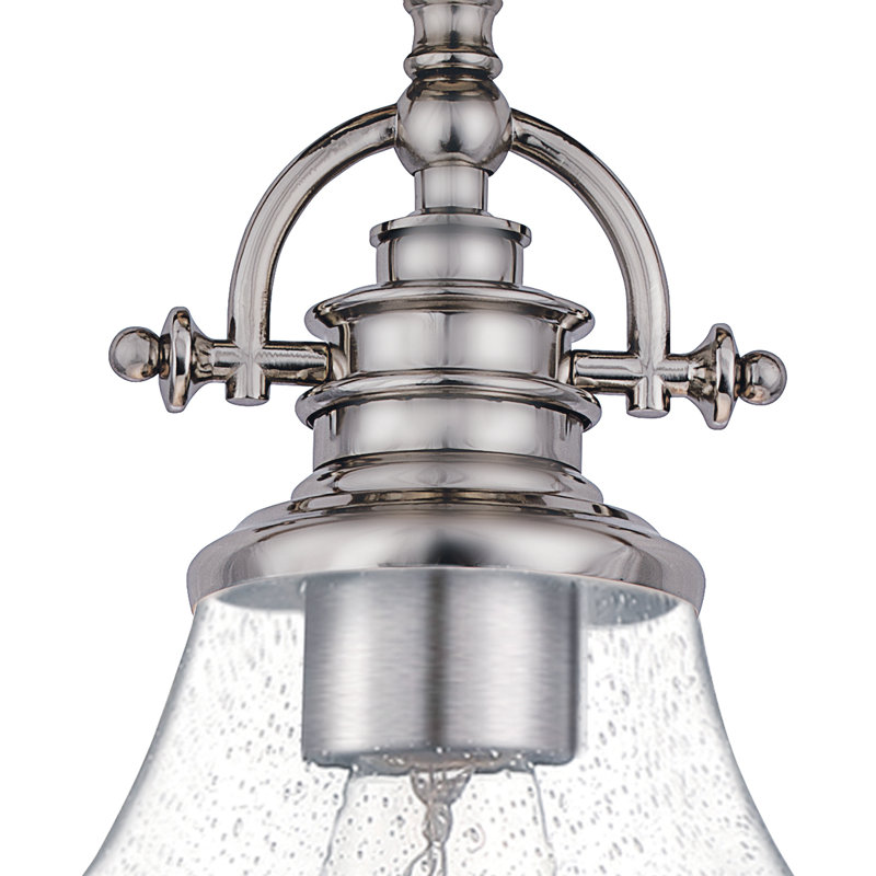 Aughalish Glass Semi Flush Mount