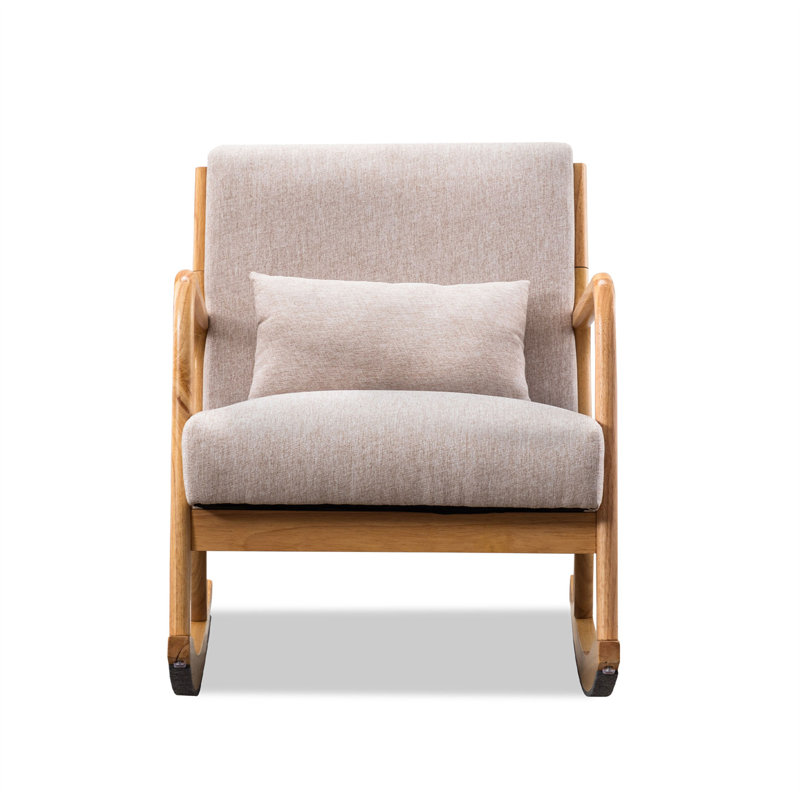 Chaise berçante, Beige