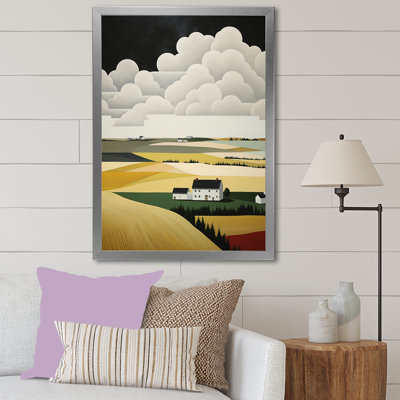 " Countryside Farm Fusion Unveiled III " Print