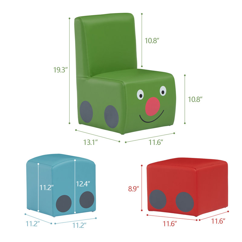 Sièges pour enfants 5 pièces Kinbor Cube