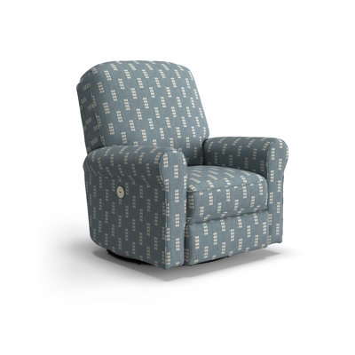 Anastasia Upholstered Swivel Reclining Glider