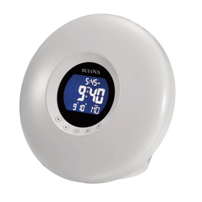Ivy Bronx 9593D0DAC3474DD5AC89BF42BAD7B5A2 Multi Color Alarm Clock