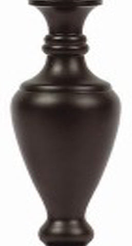 Denaro Metal Lamp, 18" H x 14" W x 18" D