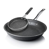 How to clean this “the rock” frying pan? Got it for $1 but it's our set and  we use ours a lot but I don't know how to clean : r/CleaningTips
