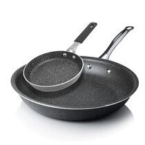 Gotham Steel 14 inch Ti-Ceramic Nonstick Family Sized XL Skillet with  Helper Handle, Graphite in the Cooking Pans & Skillets department at