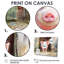 «Cute Farm Pig Portrait - Art mural encadré de cochon»-1798783722-1704891520