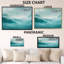 Décoration murale bleu sarcelle Sky Horizon II - bleu-544875840-544875847