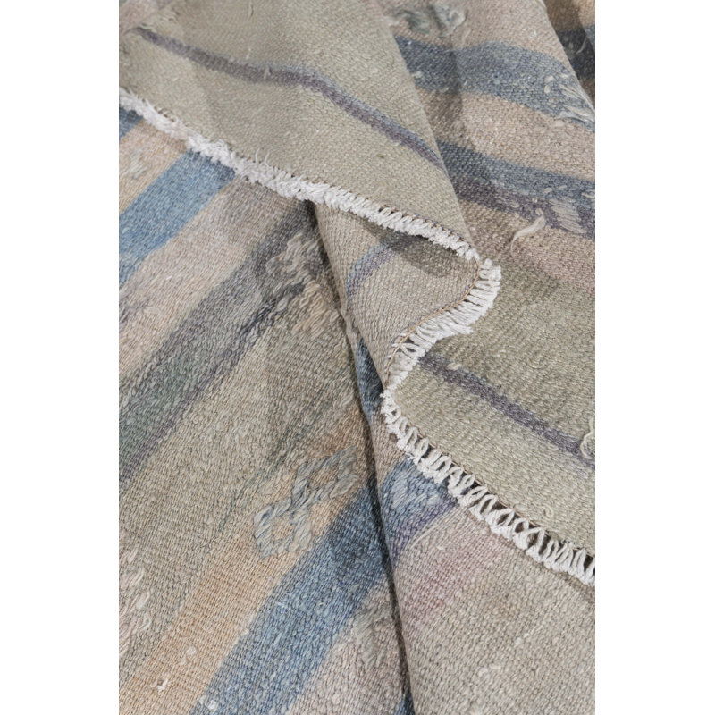 One-of-a-Kind 6'6 X 10'11 Flatweave Area Rug