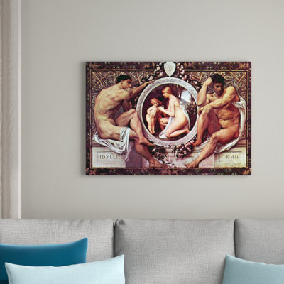 Gustav Klimt - Wrapped Canvas Print