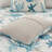 King Bedding - 7 Piece Cotton Starfish & Corals Comforter For Embroidery Machine Washable-116011304