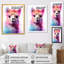 Coloré, enchanté, Popart, alpaga, portrait I - Alpaca, art mural-599638222-599638202