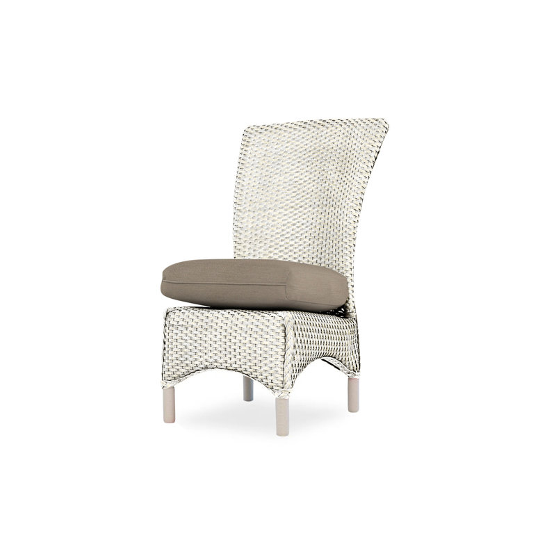 Mandalay Outdoor Dining Armchair, Antique White, Fife Aruba