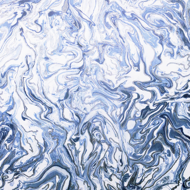 Papier peint Osgood, Bleu