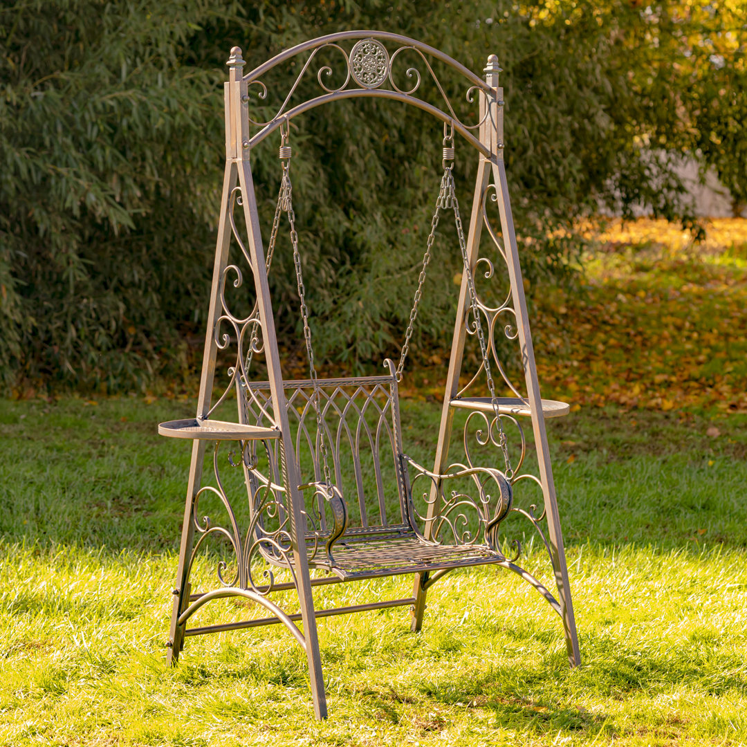 Adeena Porch Swing with Stand Bloomsbury Market Frame 