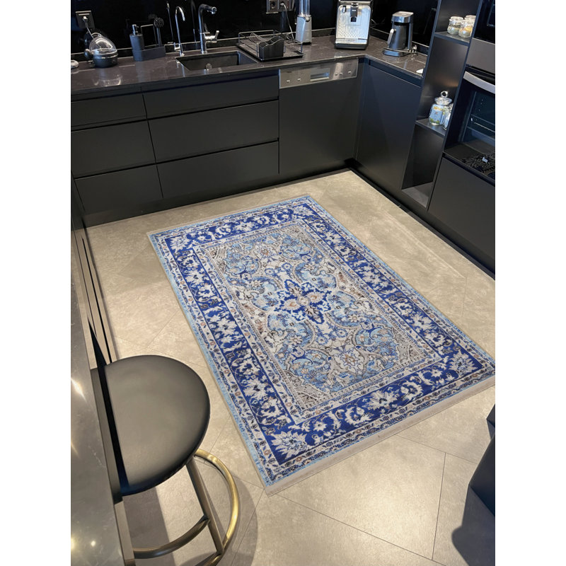 Tapis rectangulaire Winry, Rectangle 4 pi x 5 pi 11 po