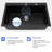 33'' L Single Bowl Quartz Kitchen Sink