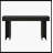 Wooden Sofa Table, 63-Inch Console Table For Entryway