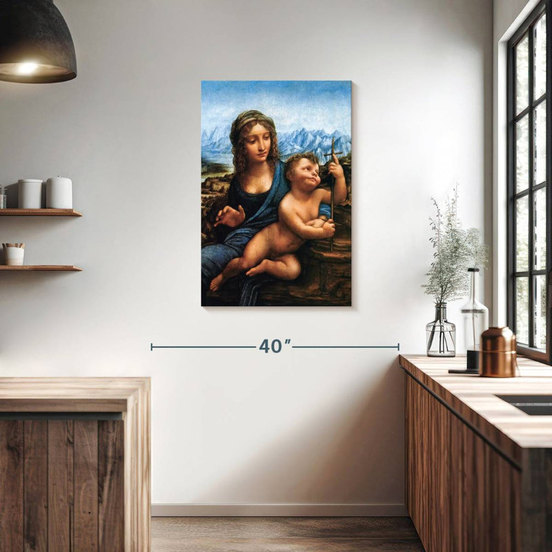 Adella la Madone de la Yarnwinder 1501, H 36 po x l 24 po