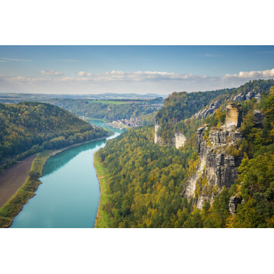 Saxon Switzerland - Wrapped Canvas Photograph