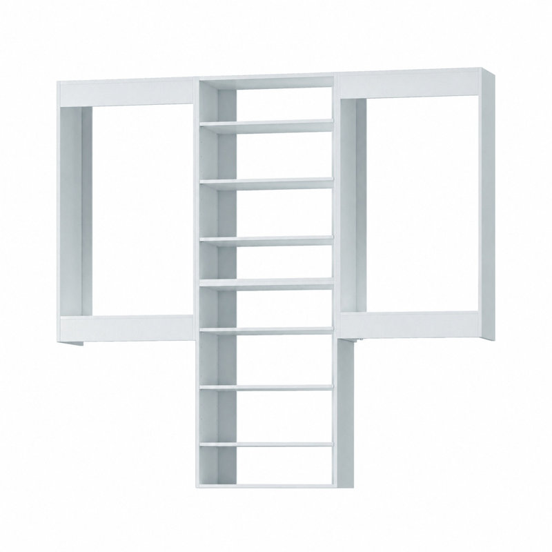 Système de garde-robe modulaire, conception polyvalente et personnalisable pour un rangement et une organisation efficaces