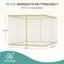 Moustiquaire pour pavillon de jardin Aoodor-95272006-109048729
