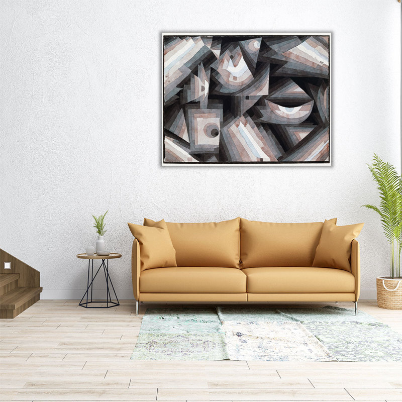 Crystal Gradation, 1921 - reproduction d'art sur toile, H 16 po x l 20 po