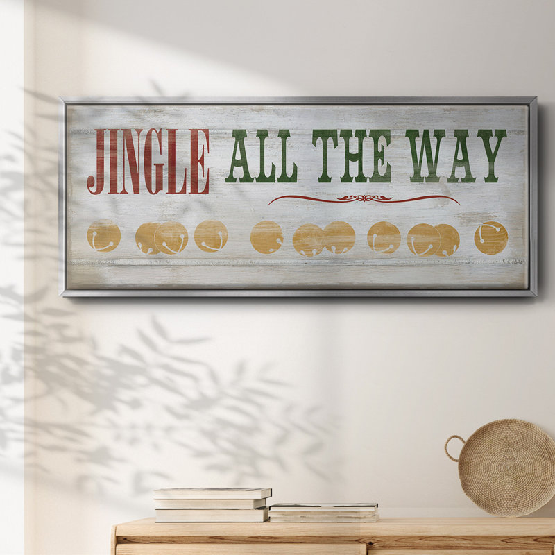 Toile encadrée «Jingle All the Way»