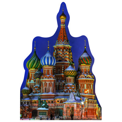 71'' Buildings & Architecture Cardboard Standup