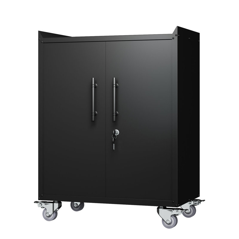 Armoire de rangement verrouillable Garage - 18,15 po de largeur et tablette réglable en corrosion