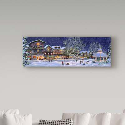«Fazulla Hometown Cityscape», impression sur toile tendue