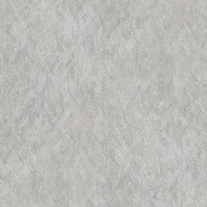 Papier peint texturé Python, Gris clair